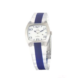 Time Force Analog Silicone Band Watch Women Blue Watches